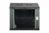 Digitus Szafa sieciowa wisząca Dynamic 19 9U rack 474x600x450mm, drzwi szyba, czarna, niezłożona, 60kg